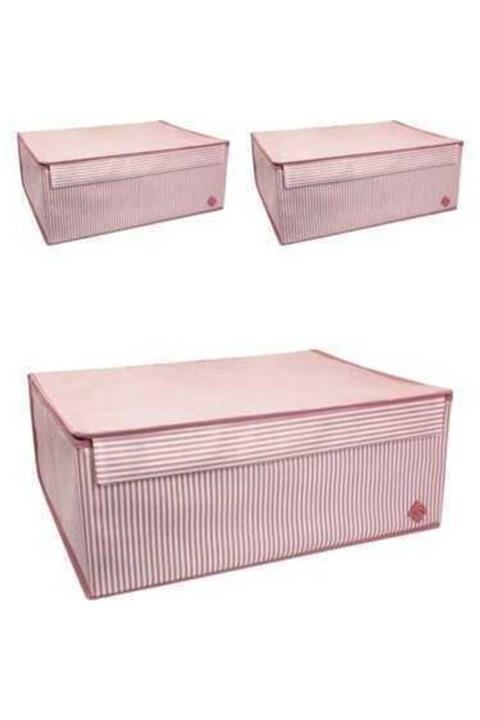 tofipashop 3 Adet Çok Amaçlı Hurç 50 X 40 X 19cm