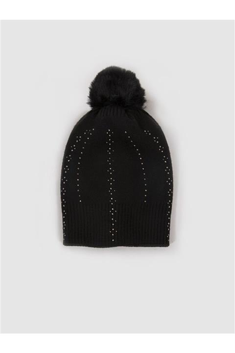 Ltb Taşlı Siyah Bere