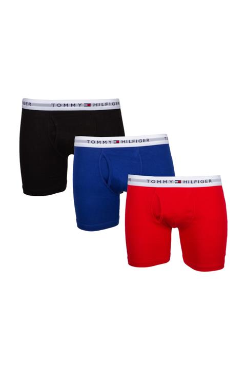 Tommy Hilfiger Tommy Hılfıger 3 Lü Erkek Boxer 09te001-649