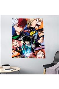 Köstebek Anime 70 X 100 Cm My Hero Academia Duvar Halısı