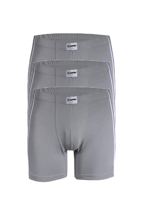 YILDIZ 3'lü Paket Erkek Modal Biyeli Boxer