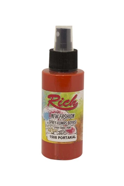 Rich Boya Spray Kumaş Boyası 100 Cc 1508 Portakal