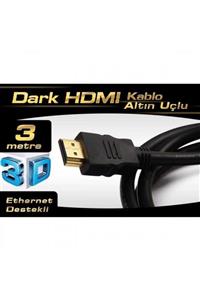 Dark Dk-hd-cv14l300a90 Hdmı Kablo Ağ Destekli 3mt Ver1.4 Altın Uçlu 3d