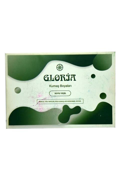 Gloria Koyu Yeşil Kumaş Boyası 10 gr