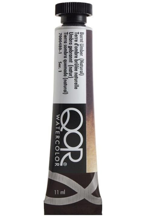 Golden Qor Water Color 11 Ml Seri 1 Burnt Umber Natural