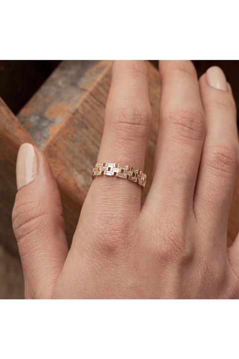 Safir Kuyumculuk Altın Baget Tamtur Yüzük