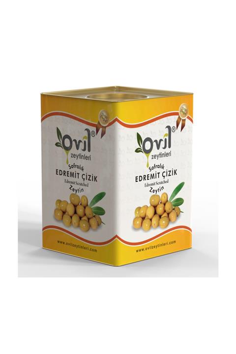 OVİL Edremit Yeşil Çizik Zeytin 321-380 Kb 10 Kg