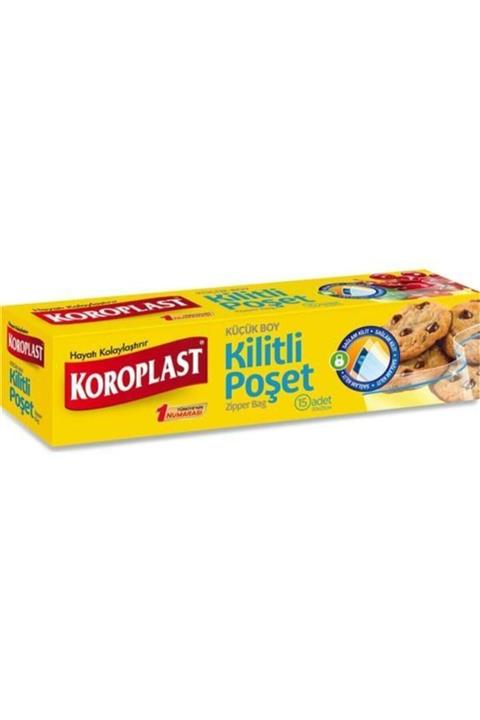 Koroplast Kilitli Poşet 12'li Küçük Boy
