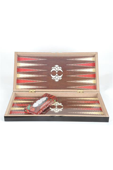 Kelebek Oyuncak Sedef Kaplama Orta Boy Tavla