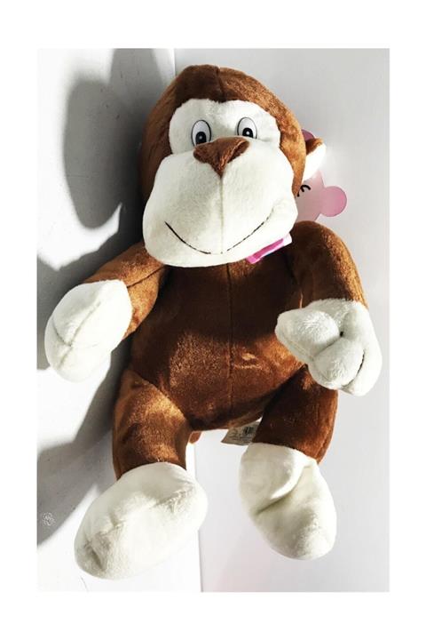 Toystop Peluş Kurdelalı Maymun