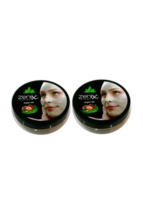 Zenix Argan Yağlı Kil Maske 350 Gr 2 Adet