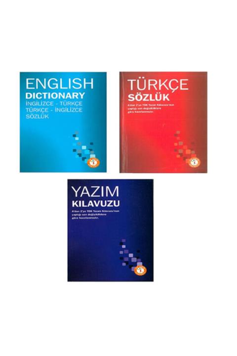 İlk Adım Yayınları Türkçe Sözlük 3'lü Set