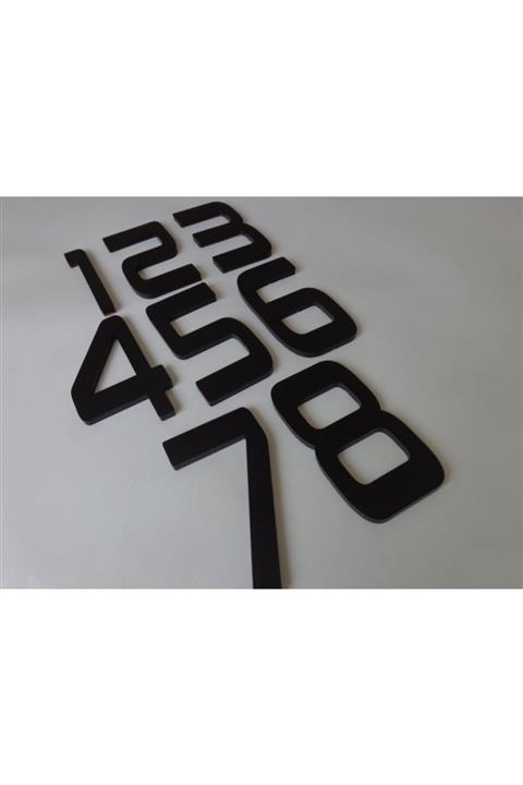 GENDEC 15cm Kapı Daire Villa Bina Birim Numarası No:1-2-3-4-5-6-7-8