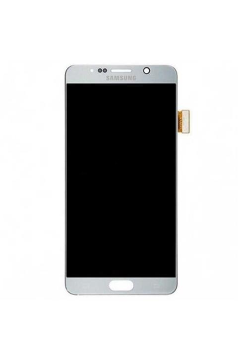 Parça Bankası Samsung Galaxy Note 5 N920 Lcd Ekran Dokunmatik Gümüş Servis Gh97-17755d