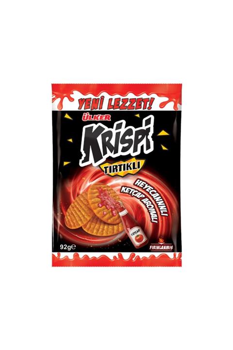 Ülker Krispi Tırtıklı Kraker Ketçaplı 92 gr
