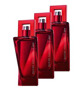 AVON Attraction Desire Kadın Parfüm Edp 50 Ml. Üçlü Set