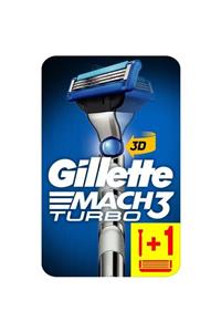 Gillette Mach 3 Turbo 3d 1 Up Tıraş Makinesi