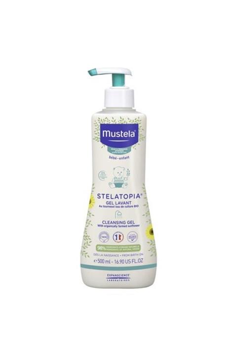 Mustela Stelatopia Gel Lavant Cleansing Gel Şampuan 500 ml