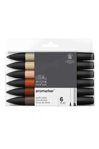 Winsor Newton Promarker Toprak Tonları Seti (6 Renk)