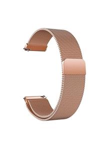 Microsonic Huawei Watch Gt2 Milanese Loop Kordon Rose Gold 42mm