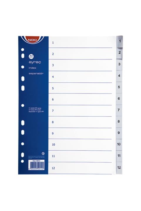 Noki Seperatör 1-12 Rakamlı