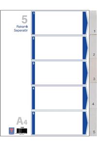 Temat 1-5 Rakamlı Seperatör