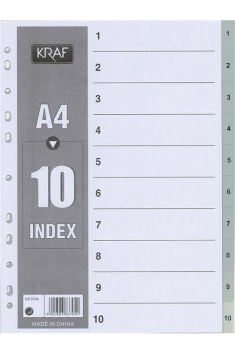 KRAF 1-10 Rakamlı Separatör