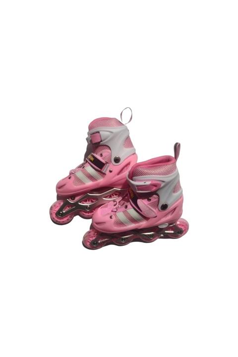 Pasifik Pembe Işıklı Çiftlenebilir Paten