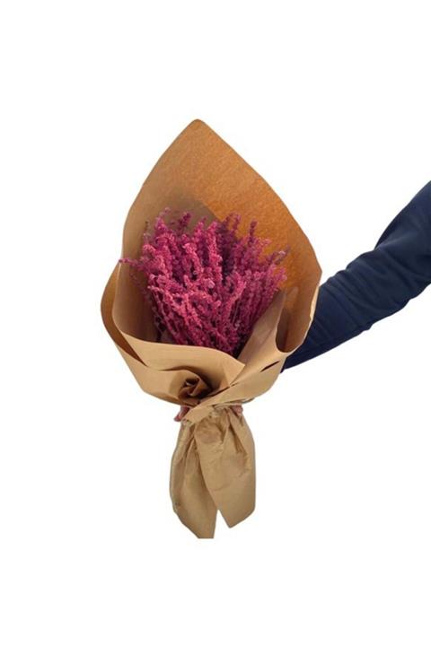 Çiçek Yolla Pembe Şoklanmış Lavanta Buketi