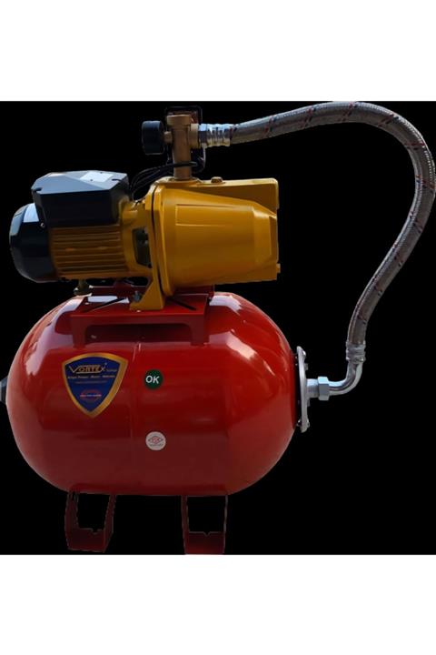 FLOMATIC Jet 100 M 50 Lt. Yatık Tanklı Kitli Paket Hidrofor