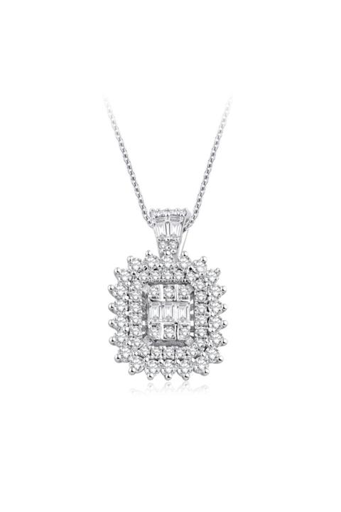 Sarrafoğlu Baget Kolye 0.65 Karat