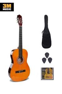 LEA Klasik Gitar Naturel Renk Gitar 4/4 Tam Boy Gitar