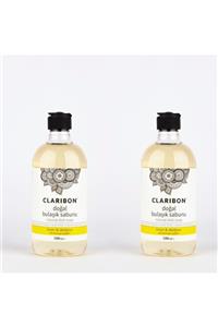 CLARIBON Doğal Bulaşık Sabunu - Limon & Okaliptus 500mlx2 Set