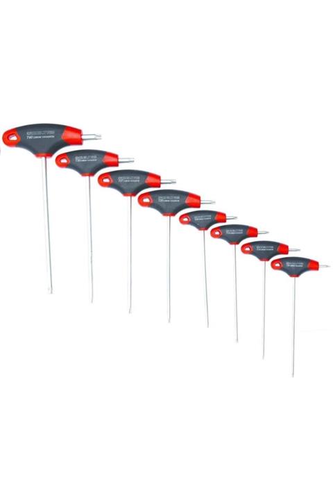 İzeltaş 4909 00 8108 T Tipi Torx Allen Anahtar Takımı 8 Parça