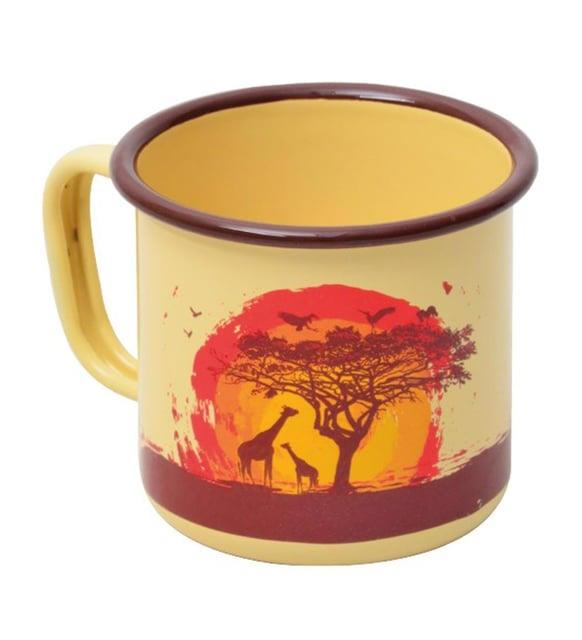 CAMPOUT Emaye Kupa Krem