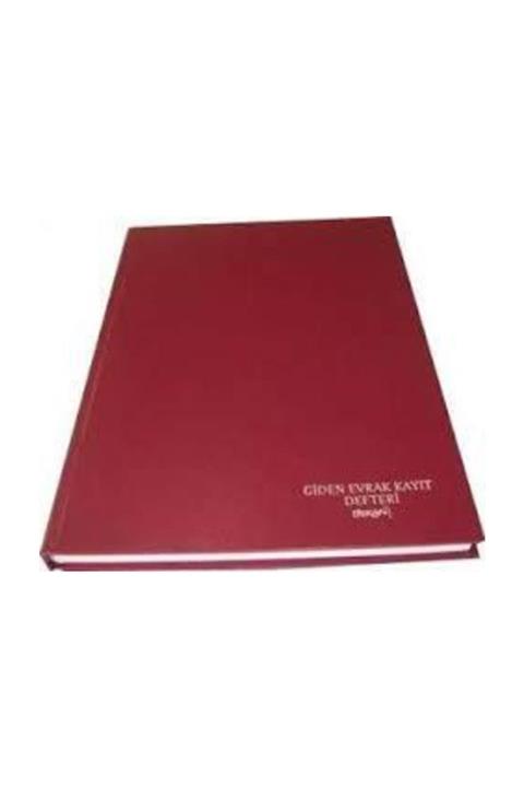 Bayındır Giden Evrak Kayıt Defteri Ciltli 72 Yaprak 24x34
