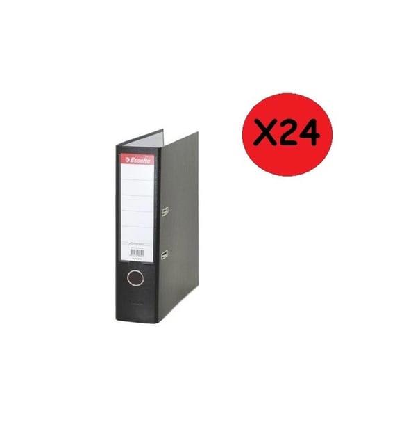 Esselte Klasör Ekonomik Geniş Siyah Klasör (24 Lü Paket)