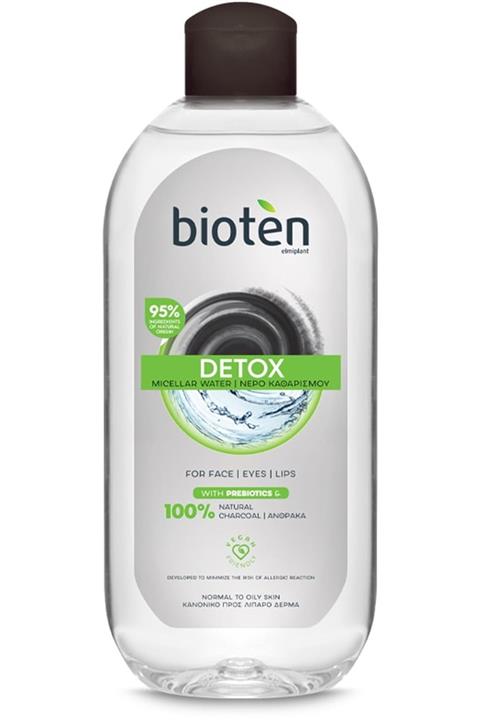Bioten Detox Misel Suyu Yüz  Göz Ve Dudaklar İçin Normal yağlı Ciltler 400 ml