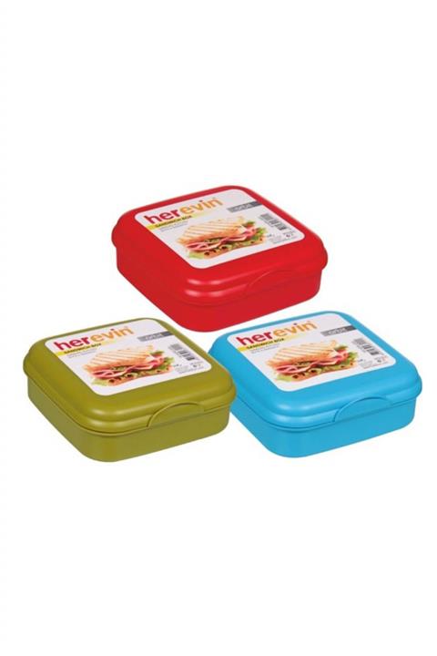 Herevin Orbit Pembe Sandviç Kutusu /