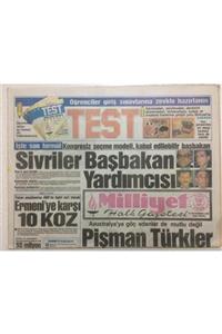 Gökçe Koleksiyon Milliyet Gazetesi 15 Ekim 1989 - Galatasaray Adana'ya Vuruldu 1-0 Gz51629