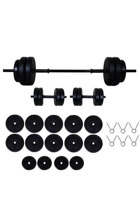 Aydın Sport 65 kg Dambıl Seti, Halter Seti ve Ağırlık Fitness Seti