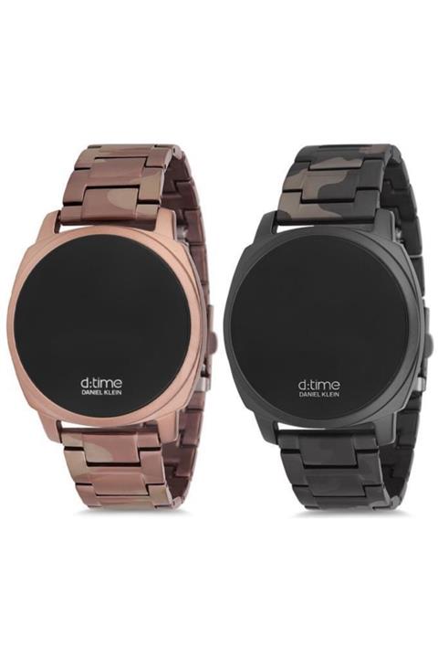 Daniel Klein D:time Dokunmatik Kol Saati - İkili Set