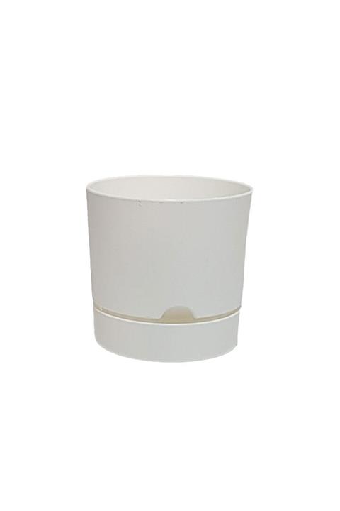 Poliwork Begonya Saksı 18 Cm Beyaz 3,3 Lt