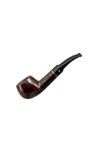 Şahin Üç Yıldız 156 9mm. Filtreli Ebonit Saplı Pipo