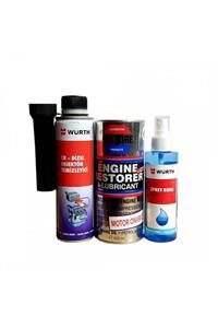 RESTORE Motor Onarıcı 400 Ml + Würth Dizel Yakıt Temizleme 300 Ml