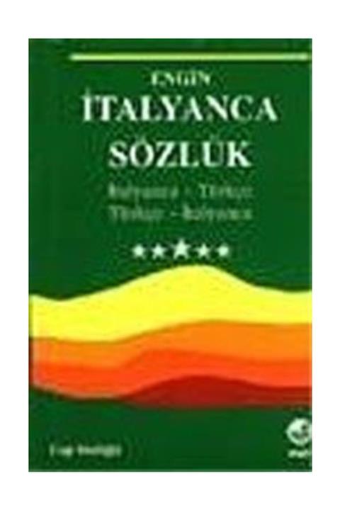 Engin Yayınevi İtalyanca Sözlük / Cep Sözlüğü / İtalyanca-Türkçe/ Türkçe-İtalyanca