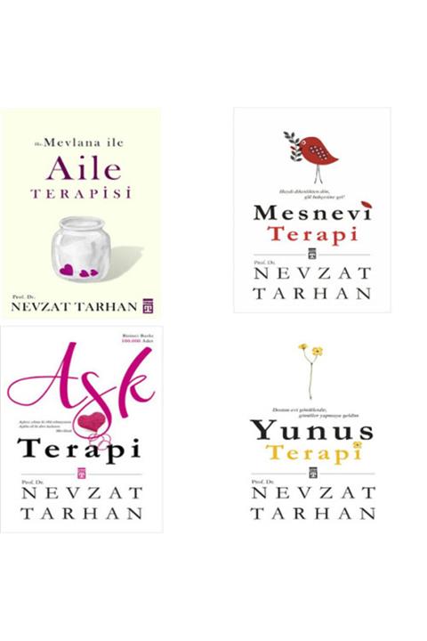 Timaş Kültür Yunus Terapi - Mesnevi Terapi - Aşk Terapi - Hz.mevlana Ile Aile Terapisi / 4 Kitap Set