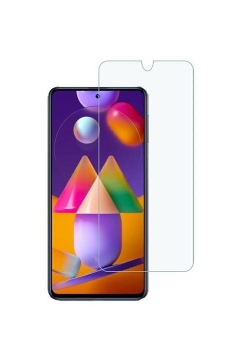 Samsung Galaxy M31s Ekran Koruyucu 9h Temperli Kırılmaz Cam Sert Şeffaf