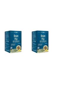 Ocean Plus 1200 Mg Omega 3 Saf Balık Yağı 30 Kapsül 2 Adet