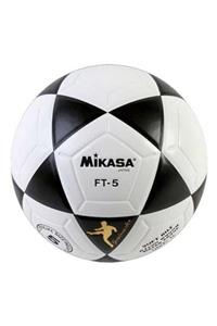 Mikasa Moor Mikasa Ft-5 Yapıştırma Futbol Topu Siyah - Beyaz Marsoni